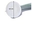 Benson Multifunctionele handgreep met zuignappen - 29,5 cm - set van 2 - wit of wit/grijs