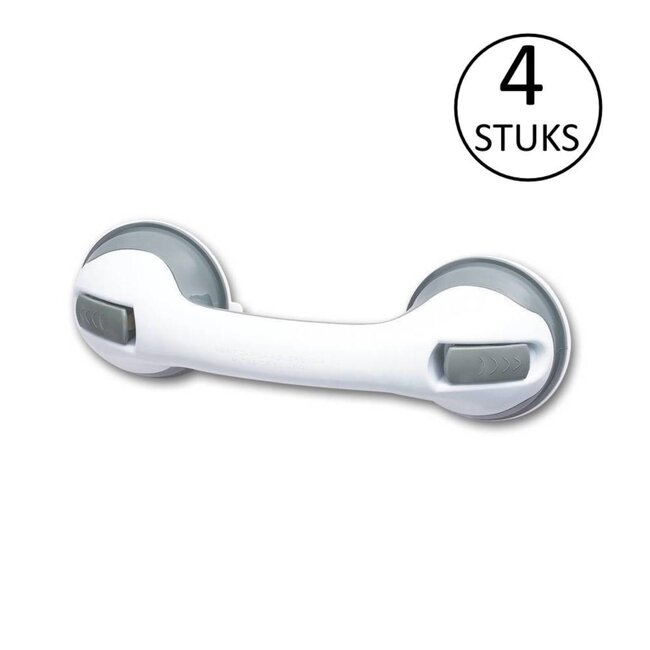 Benson Multifunctionele zuignap handgreep - extra veiligheid - set van 4 - 29,5 cm