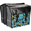 Lastpak Dubbele Fietstas - 35 liter - Bisonyl - Bloemmotief Lastpak Dubbele Fietstas - 35 liter - Bisonyl - Bloemmotief