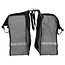 Lastpak Dubbele fietstas - 35 liter - waterdicht - bloemmotief - reflecterende strips