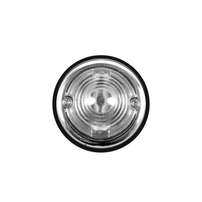 Benson Zijlamp Markeringslamp - Ronde Set - 70 mm - Wit - Inclusief Lampjes