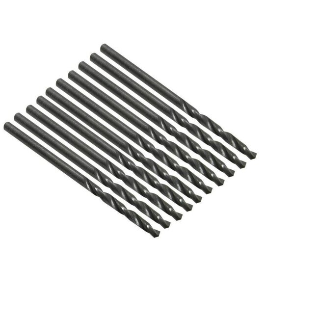 Benson Metaalborenset - HSS - 2,5 mm - 10 stuks - Korte versie - Incl. opbergbox