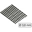 Benson Metaalboren set - HSS - 3 mm - 10 stuks - Inclusief opbergbox