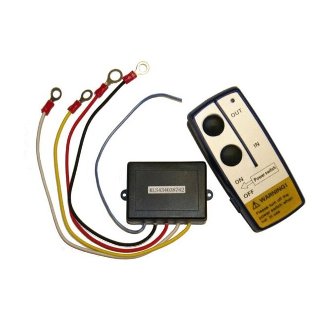 Benson Draadloze afstandsbediening lier - 12 Volt - 6 meter bereik - Lichtgewicht