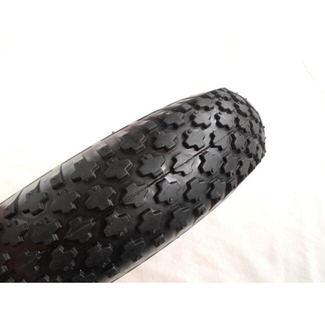 Benson Wiel + band combinatie - kogelgelagerd - kunststof velg - 20 mm asgat - 4.80/4.00-8