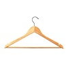 Benson Houten Kledinghangers - Naturel - 3 delig Benson Houten Kledinghangers - Naturel - 3 delig