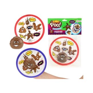 Toi-Toys Funny Poo Vangbal Spel - Junior - 2 delig - Kleurenmix