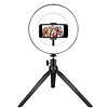 Benson Halo/Ring LED Lamp Rond - 20 cm Diameter - met Statief Benson Halo/Ring LED Lamp Rond - 20 cm Diameter - met Statief