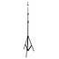 Benson Instelbaar driepoot statief - 57 tot 160 cm - zwart
