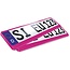 Utsch Kentekenplaathouder - Click - 52 x 11 cm - Roze