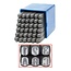 Benson Slagletterset - 36-delig - Ø 5 mm - Koolstofstaal - Inclusief Opbergdoos