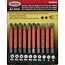 Hofftech Langbit set - 70 mm - getande hoofden - plastic coating - 10-delig