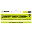 Benson Stroomsnoer met vloerdimmer - wit - 2 meter - led geschikt - CE keurmerk