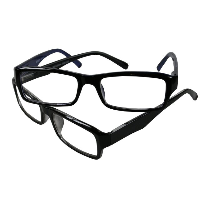 Benson Leesbril met opberghoes - Miami - +2.50 - Unisex - Kunststof - Hoogwaardige kwaliteit