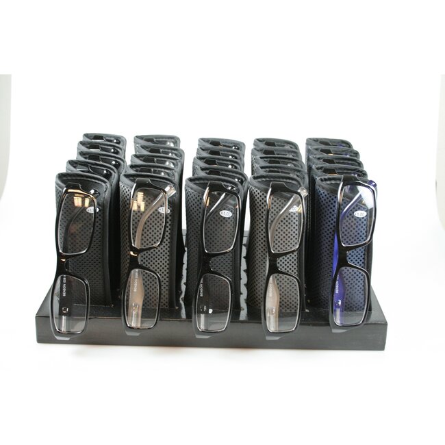 Benson Leesbril met opberghoes - Miami - +1.50 - Unisex - Kunststof