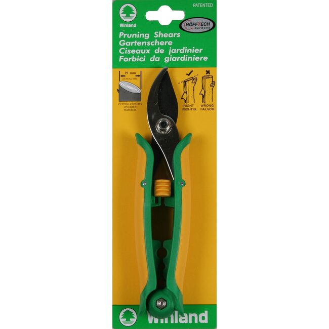 Benson Snoeischaar - 2-in-1 functie - doornstripper - SK5 staal - 20 cm - groen/geel