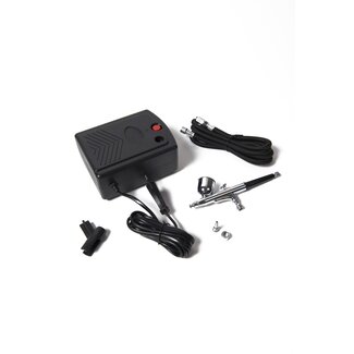 Hofftech Airbrush - Mini Airbrush Compressor 220 Volt - Inclusief Opbergkoffer