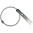 Benson Veiligheidskabel aanhangwagen - 20 cm - hulpkoppeling met strip