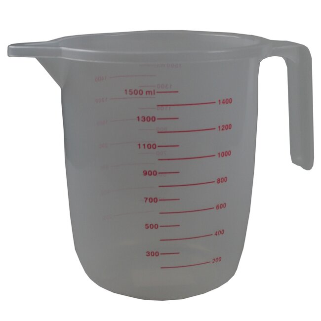Benson Maatbeker 1500 ml - Plastic Maatbeker - 1.5 liter