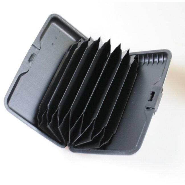 Benson Creditcardhouder - Aluminium - Compact - 7 vakken - Assorti