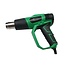 Hofftech Krachtig heteluchtpistool - 2000W - instelbare temperatuur - groen - inclusief accessoires