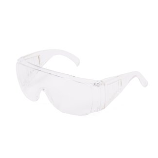 Benson Transparante veiligheidsbril - anti-condens - krasbestendig - geschikt voor brildragers
