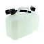 Benson Plastic Brandstof Jerrycan - 8 liter - Brandstof - Olie - Wit