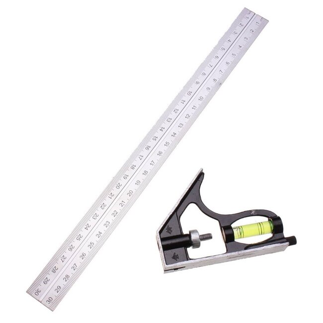 Benson Multifunctionele winkelhaak - zwaaihaak - roestvrij staal - 300 mm