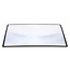 Benson Loupe leesloupe - 3x vergroting - 180 x 120 mm - Zwart kunststof - PVC materiaal