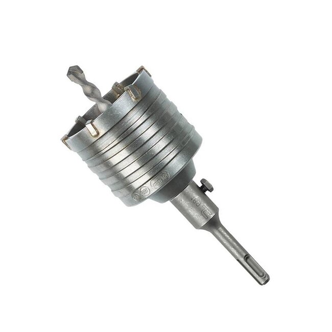 Hofftech Dozenboor 80 mm - SDS Plus - Voor Steen en Licht Beton - Inclusief Centreerboor