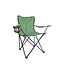 Benson Opvouwbare campingstoel met leuning - antislip voeten - draagtas - zithoogte 40 cm - max. 110 kg