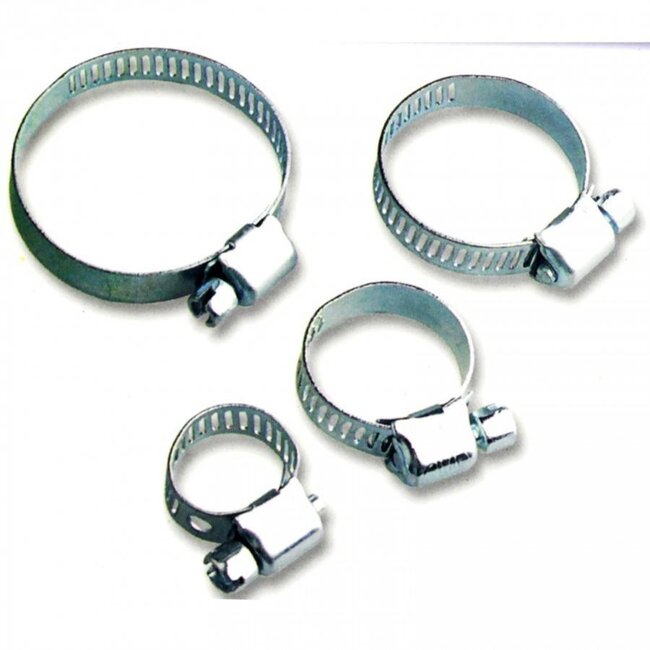 Benson Assortimentsdoos - 40 slangklemmen - Diverse maten - Hoogwaardige grip - Handige opbergdoos