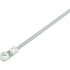 Hofftech Tie ribs met oog en schroefbaar - 4.8 x 200 mm - wit - set van 100 stuks