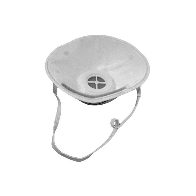 Benson Gevormd stofmasker met ventiel - FFP2 - wit - CE-keur - enkel gebruik