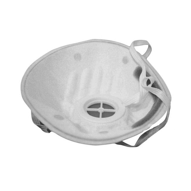Benson Gevormd stofmasker met ventiel - FFP2 - wit - CE-keur - enkel gebruik