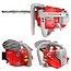 Hofftech Compacte benzine kettingzaag - 25 cm zaagblad - 25.4 cc motor - 0.9 pk - lichtgewicht en veelzijdig