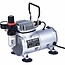 Hofftech Mini airbrush compressor - olievrij - geluidsarm - compact - met drukregelaar en luchtfilter