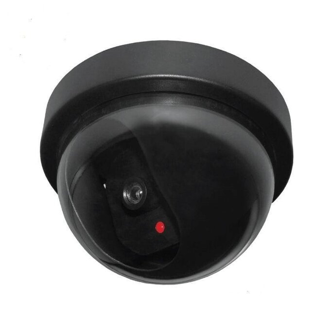Benson Dummy beveiligingscamera - sensor en LED - 2 stuks - binnen en buiten - eenvoudig te installeren
