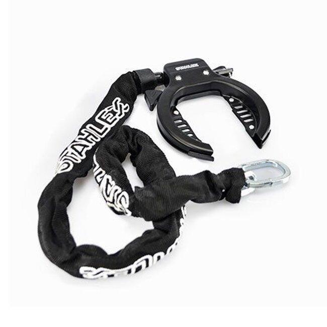 Stahlex Ringslot met insteekketting - 90 cm - Canvas beschermhoes - Beveiligingssleutel