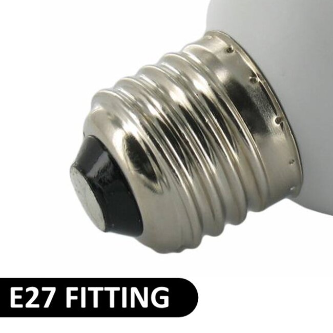 Benson Ovale buitenlampen - zwart kunststof - E27 fitting - set van 12 stuks