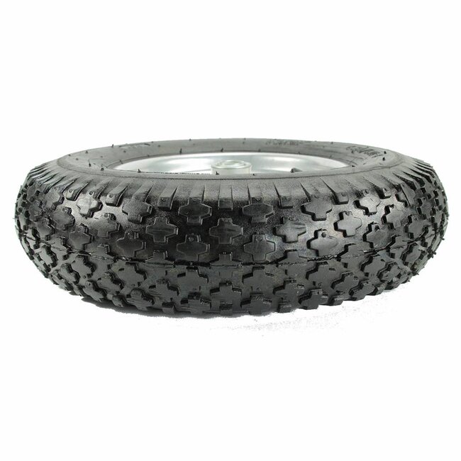 Benson Wiel met luchtband - metalen velg - blokprofiel - 4.00-8 - draagvermogen 135 kg