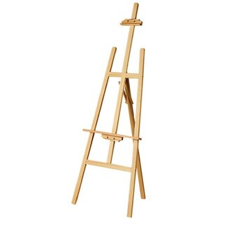 Benson Staande houten schildersezel - verstelbare hoogte - 140 cm