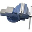 Benson Vaste bankschroef - kaakcapaciteit 135 mm - 8 kg - blauw hamerslag lak