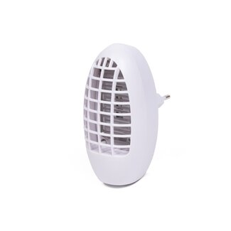 Benson Insectenlamp plug-in - UV-licht - Met opvangbakje - Energiezuinig - Wit Benson Insectenlamp plug-in - UV-licht - Met opvangbakje - Energiezuinig - Wit