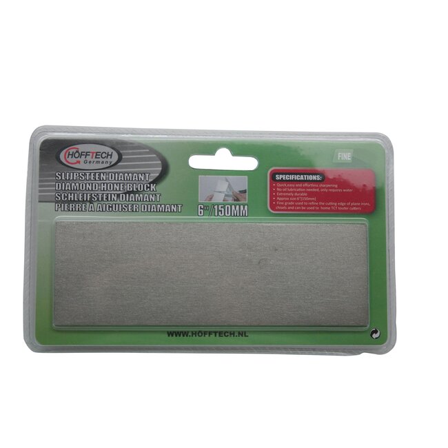 Hofftech Diamant slijpsteen - fijn - 150 mm - compact en duurzaam