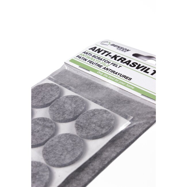 Benson Anti-krasvilt - Grijs - Diverse maten - 25 stuks