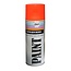 Sprayson Fluor Rood/Oranje Verf Spuitbus - 400 ml - 12 stuks - Voor Diverse Ondergronden