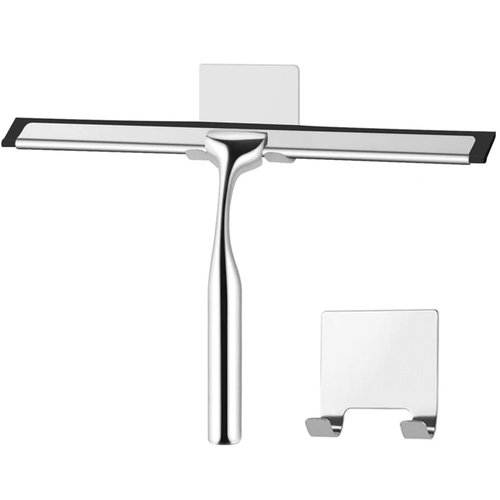 REA Badkamer Wisser/Douche Trekker met Houder - 25 cm - Chroom REA Badkamer Wisser/Douche Trekker met Houder - 25 cm - Chroom