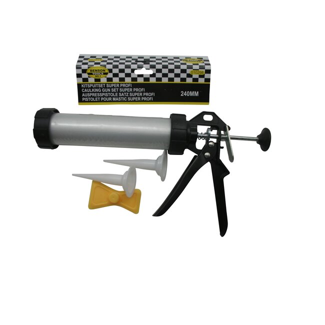 Benson Kitspuit - Gesloten model - 310 ml - Aluminium - 240 mm