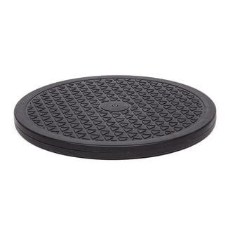 Benson Draaiplateau voor tv en speaker - zwart - Ø 25 cm - belastbaar tot 100 kg Benson Draaiplateau voor tv en speaker - zwart - Ø 25 cm - belastbaar tot 100 kg